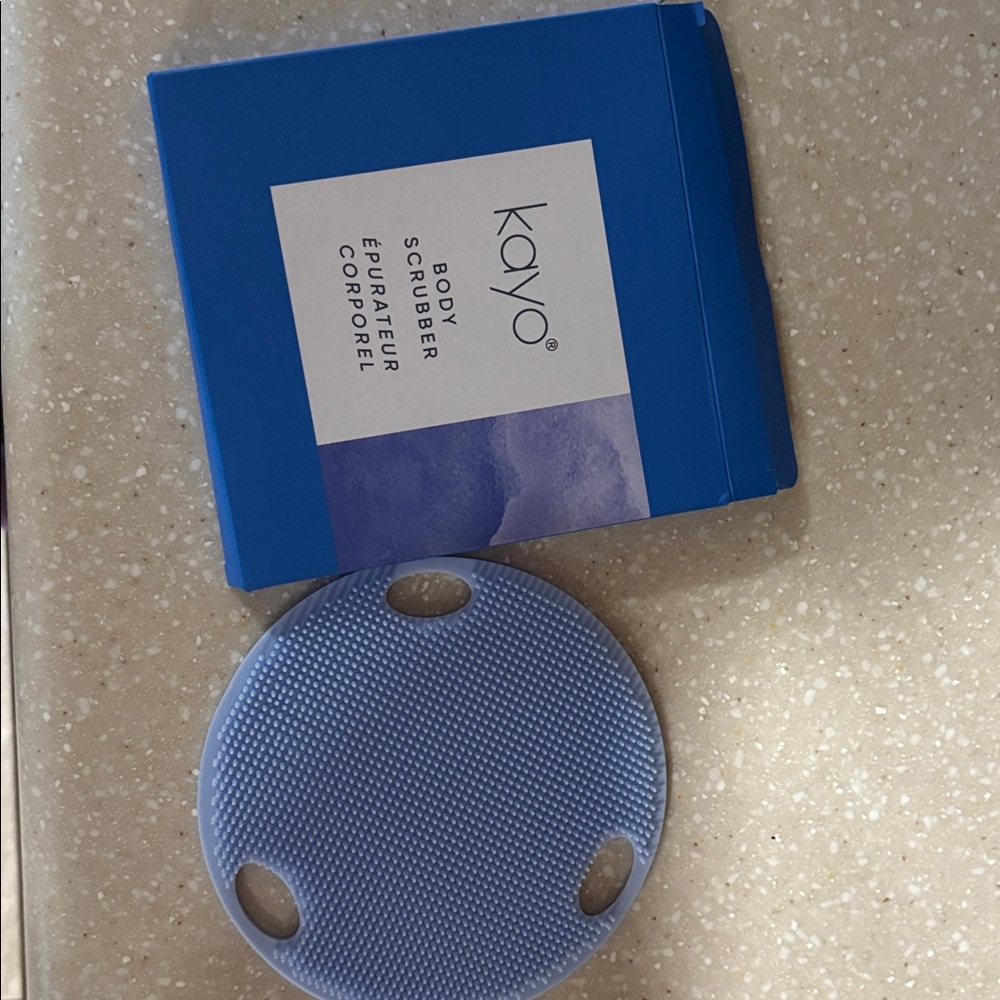 Kayo Blue Body Scrubber